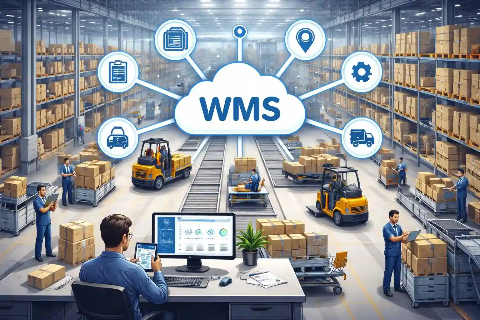 ระบบ WMS คลังสินค้าที่ช่วยบริหารจัดการสต็อกสินค้าและการเคลื่อนย้ายสินค้าในคลังอย่างมีประสิทธิภาพ