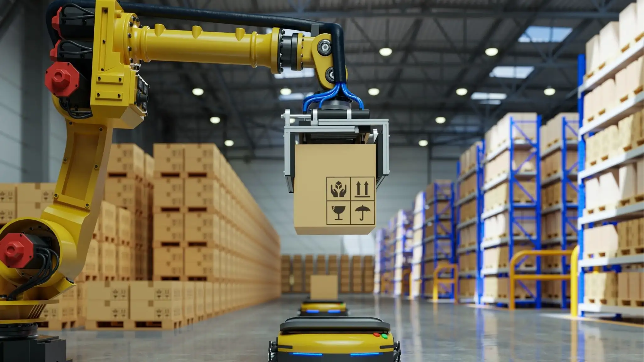 AGV มีกี่ประเภท ตัวอย่างรถ AGV ที่ใช้ในโรงงานอุตสาหกรรม