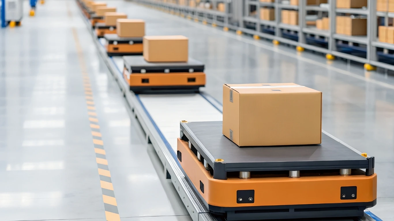 หุ่นยนต์จัดเรียงสินค้าอัตโนมัติ ลดการใช้แรงงานและเพิ่มประสิทธิภาพการจัดการสินค้า