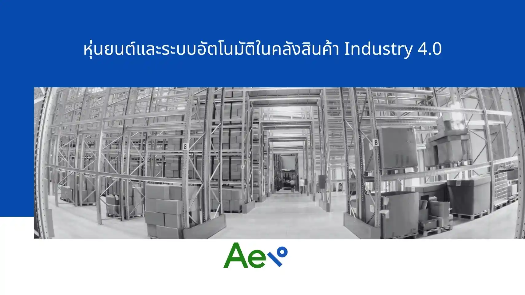 หุ่นยนต์และระบบอัตโนมัติในคลังสินค้า Industry 4.0