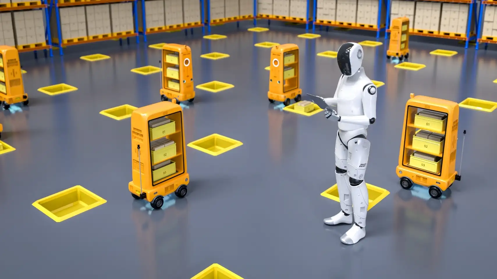 การนำเทคโนโลยี IoT และ AI มาใช้ในคลังสินค้าอัจฉริยะ