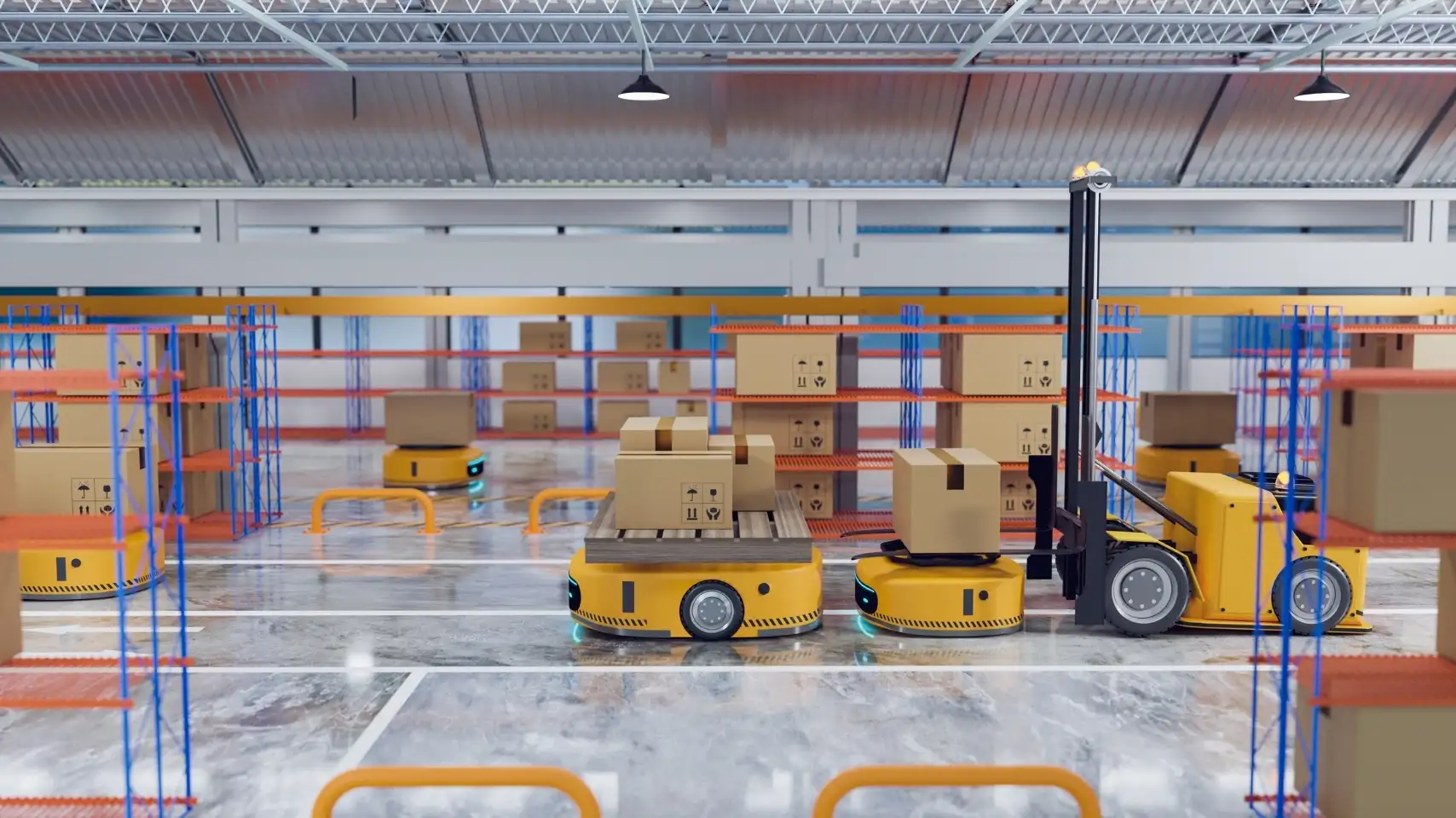 ลดความผิดพลาดจากมนุษย์ด้วยการใช้หุ่นยนต์ในคลังสินค้า