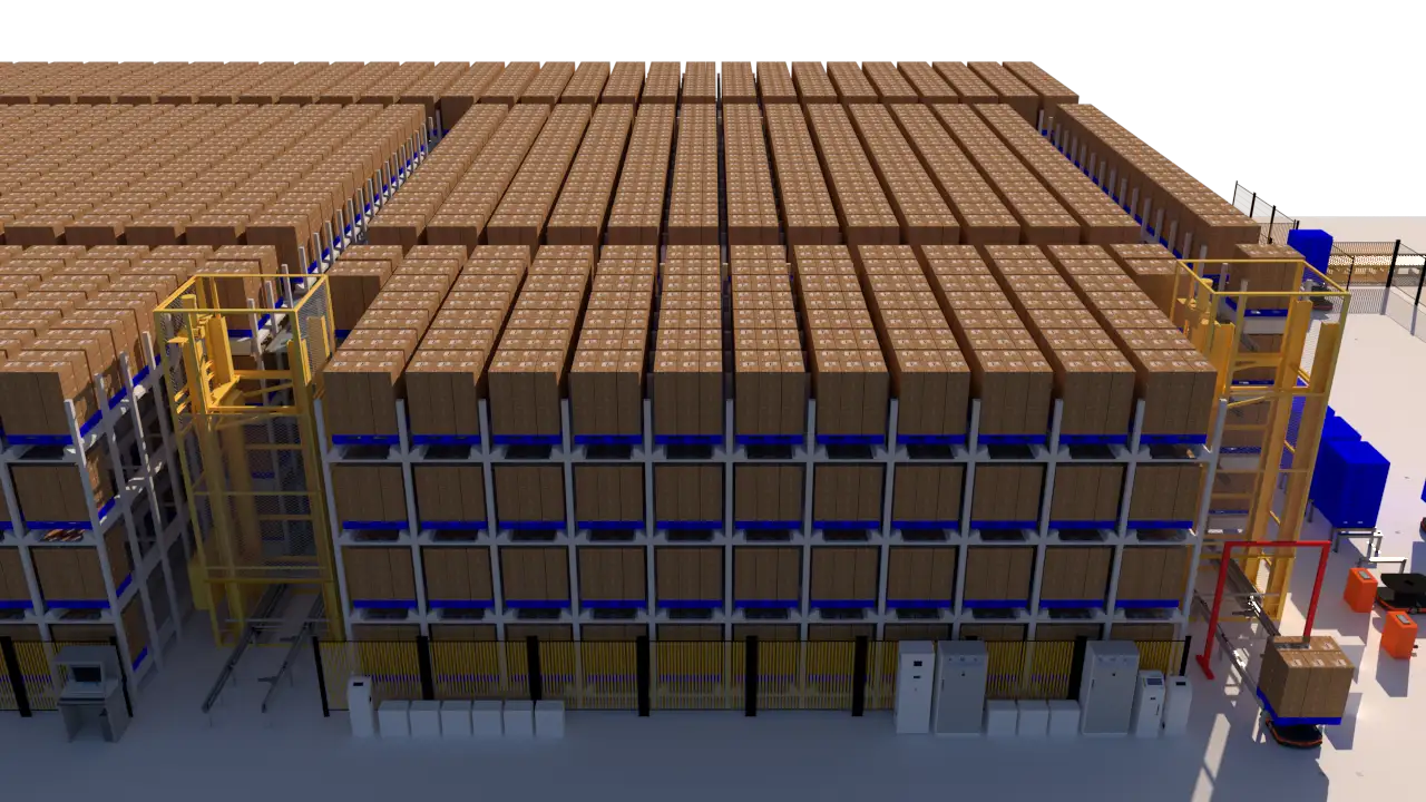 ดูแลสต็อกสินค้าด้วยระบบ ASRS ระบบจัดเก็บสินค้าอัตโนมัติ