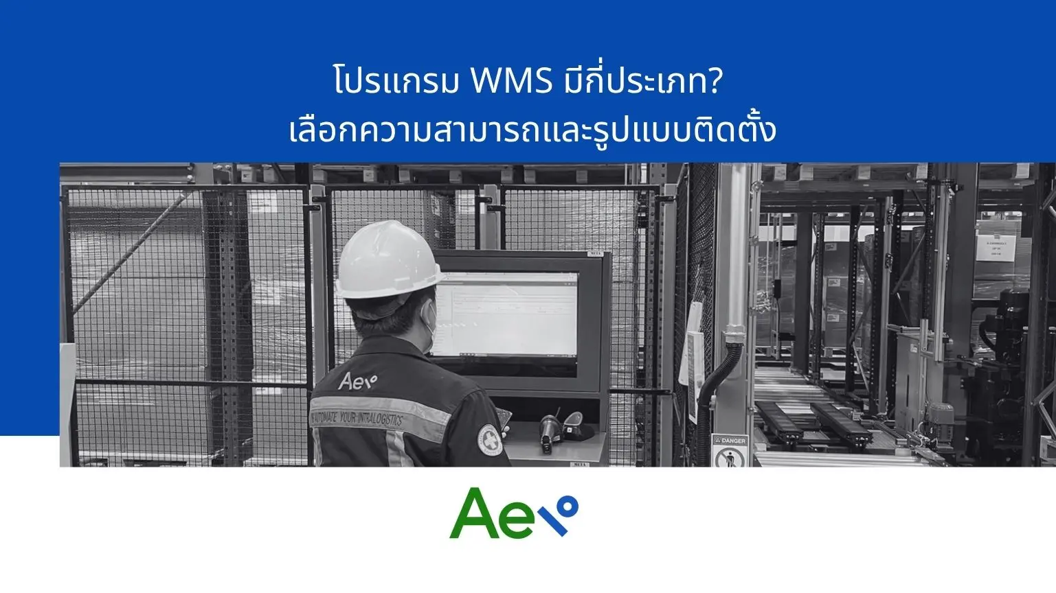 โปรแกรม WMS มีกี่ประเภท